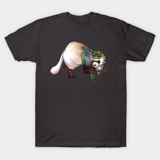 Ferret in the Machine T-Shirt